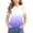 Purple, variant on Scyoekwg Girls Short Sleeve Tops Gradient Puff Sleeve T-Shirt Comfy Crew Neck Casual Loose Fit Shirts (Pink,12-13 Years)