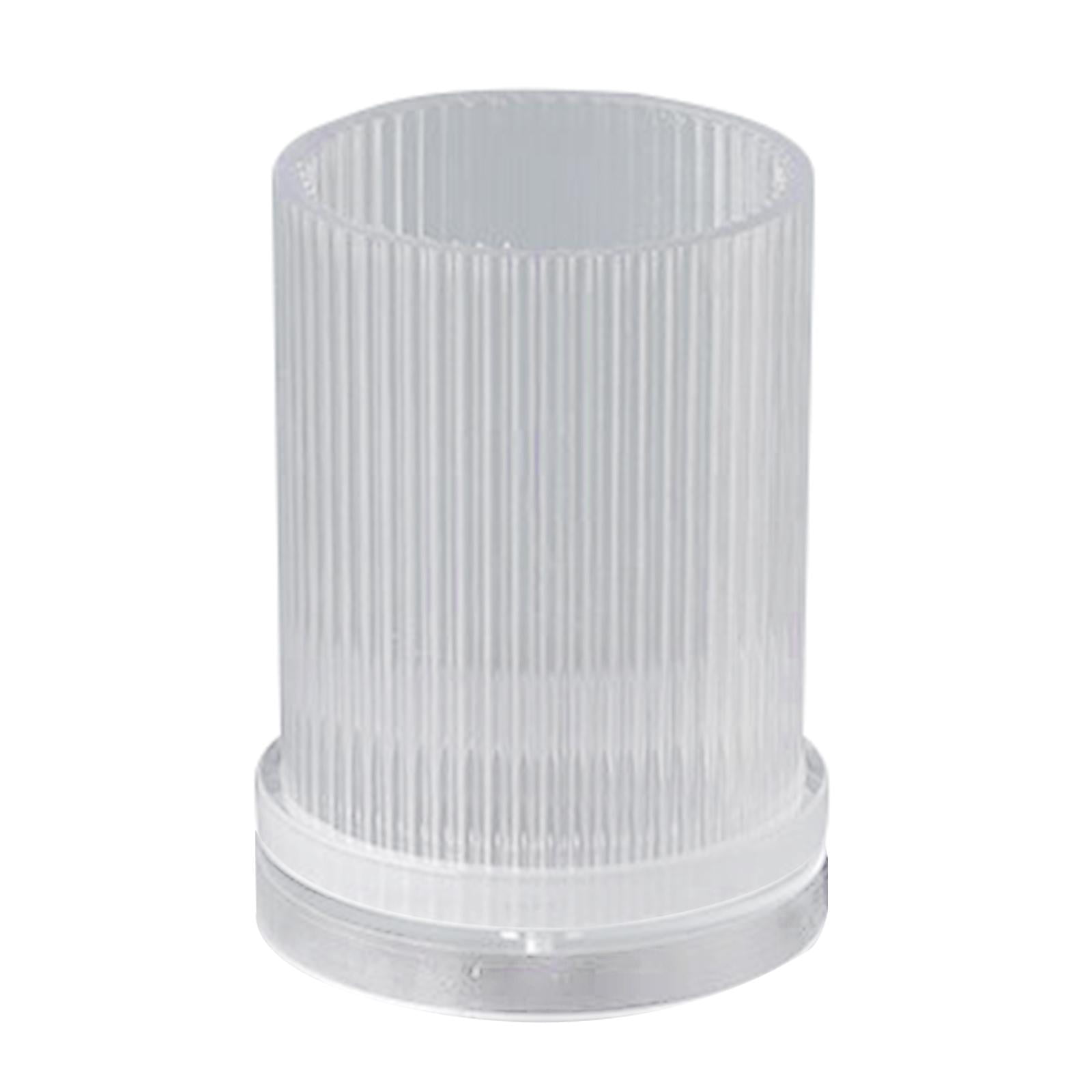 FVDPWYE MagiDeal Long Pole Candle Mold Pillar Making Large Cylinder Rib DIY Accessory Clear