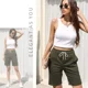 thumbnail image 4 of Bermudas Casuales Para Mujer Con Cordón Elástico Ajustable, 4 of 4