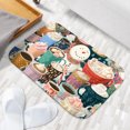 thumbnail image 6 of 1pc Hot Drinks in Festive Cups Absorbent Non-Slip Bathroom Thickened Flannel Rug Decor,Soft,Quick Drying,Suitable For Indoor/outdoor Use,Bathrooms,Bedrooms,Kitchens,Terrace,Laundry Rooms,16"x24", 6 of 9