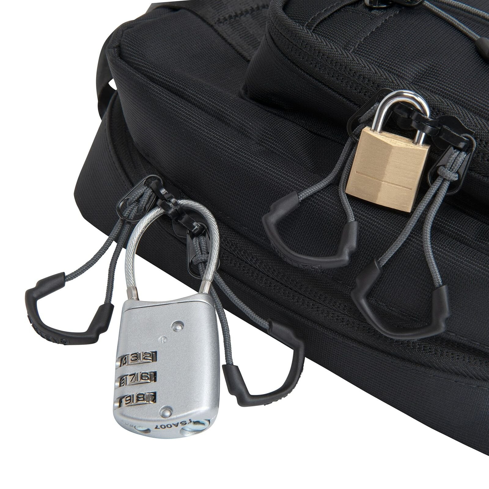 Allen Company Double Pistol Bag, 2-Sub Compact Handguns Under 6 In, Black