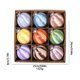 thumbnail image 2 of Bola De Color Adornos navideños brillantes de bolas, 9 piezas, 8 cm, plástico irrompible con luces para decorar el árbol de Navidad. Rkxzt, 2 of 9