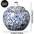 thumbnail image 2 of Ceramic Garlic Keeper Storage Jar: Blue and White Porcelain Garlic Holder, Breathable Garlic Storage Tank, Kitchen Garlic Saver Storage Chili Garlic Container, 2 of 6