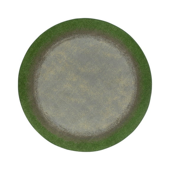 Joy Carpets Urban Edges 13'2" Round area rug in color Meadow