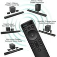 thumbnail image 3 of OEM Replacement Backlit Display Bluetooth Remote Works for All Vizio Premium Sound Bar Home Theater System, 3 of 7