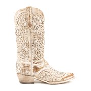 FERRINI Women's Mandala Toe Boots, Color: Shabby Chic Brown, Size: 8.5-B
