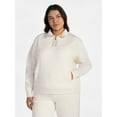 thumbnail image 2 of Avia Women's and Women's Plus Fleece Quarter Zip Pullover, Sizes XS-4X, 2 of 6