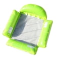 thumbnail image 2 of Inflatable Pool Float with Mesh Bottom Fruit Patterns, 4-Tube Floating Mat Chair Bed for Adults Portable Water Pool Lounger, 2 of 8