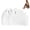 White, variant on Alignura 3 in 1 Pro Toe Straightener, Hammer Toe Straightener, Soft Silicone Toe Spacer with Forefoot Cushioning (Nude)