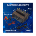 thumbnail image 2 of Cargador De Batería Inteligente De 12 V, 24 V, 20 A, 400 W Belug  Gris, 2 of 5
