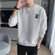thumbnail image 3 of Camiseta de manga corta con bordado de anime para hombre, ropa de talla grande, sudaderas de dibujos animados, manga, talla grande, ajuste normal y regular, de algodón, con citas, 3 of 4