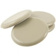 thumbnail image 2 of Super Sliders 1 3/4" Round Self-Stick Furniture Sliders or Movers for Carpet to Protect Flooring and Move Effortlessly, Beige (4 Pack), 2 of 2