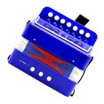 thumbnail image 1 of FONDOTIN Instruments de Musique pour Enfants Accordéon Bleu Amélioration des Capacités Cognitives 1Ensemble, 1 of 7