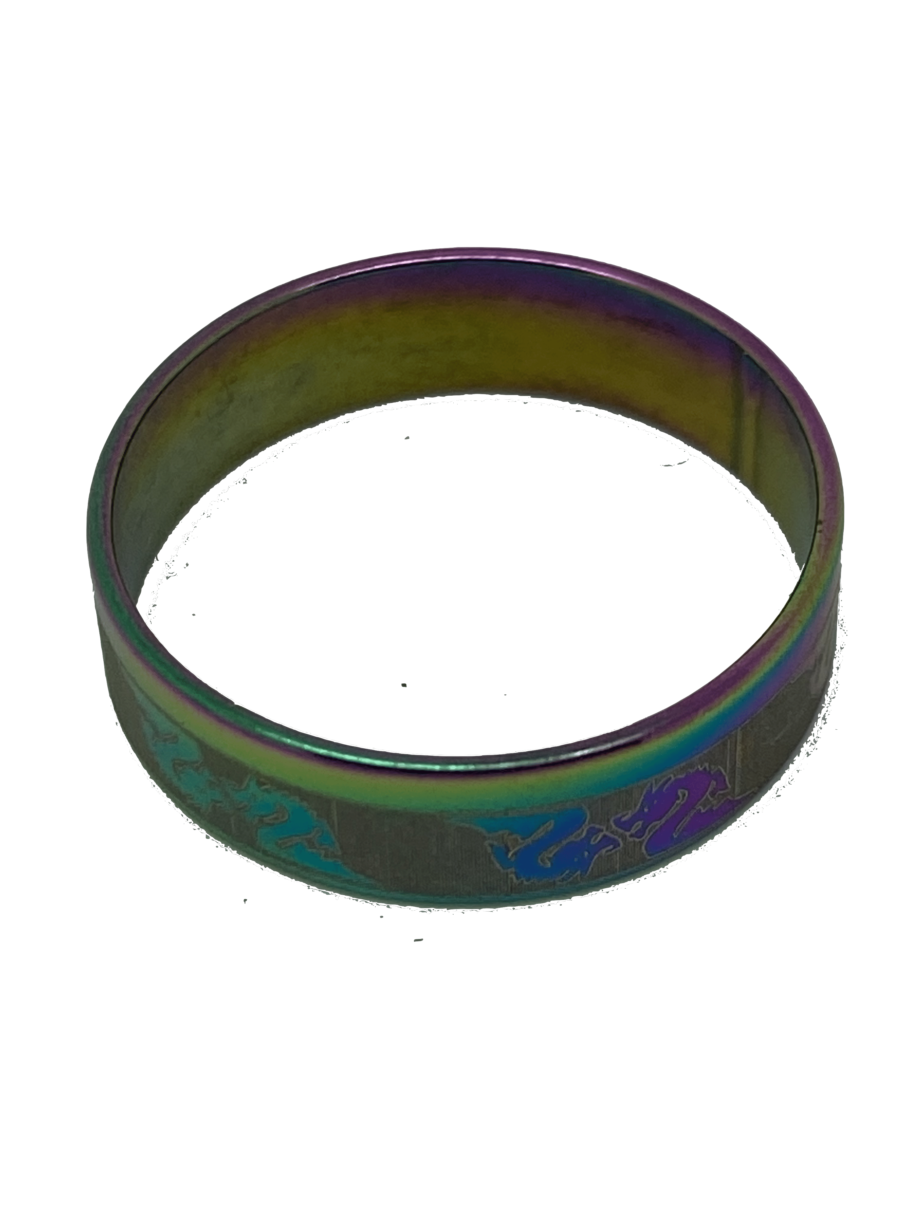Jewelers Dragons Ring Titanium Multicolor Ring Oil Slick One Piece 134 7 18 Walmart Com Walmart Com