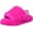 Pink, variant on Fluff Yeah Sheepskin Slide Sandals Shoes Toddler Little Kid Tiger + Lion