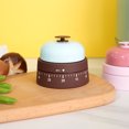 thumbnail image 7 of Sunjoy Tech Timer Cute Cartoon Kitchen Timer Mechanical Movement Precise Timing No Batteries Needed Timer for Home, 7 of 7