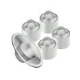 thumbnail image 1 of 2pcs Heavy Duty Stainless Steel Slop Basket Filter Trap, 2.75" Top / 1" Mesh Metal Sink Strainer,Perfect For Kitchen Sink/Bathroom Bathtub Wash Basin, 1 of 4