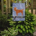 thumbnail image 2 of Carolines Treasures BB8316GF Toy Poodle Welcome Flag Garden Size  Small multicolor, 2 of 3
