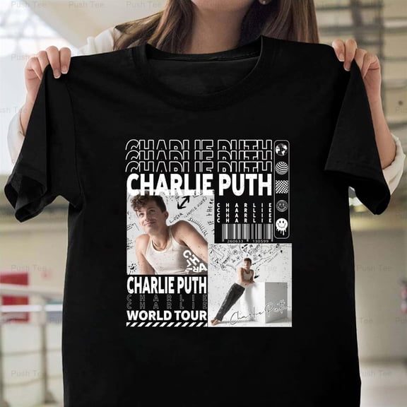 Charlie Puth Voicenotes One Call Away Pop Music Y2K Fan Art New Unisex T-Shirt , up to 5XL