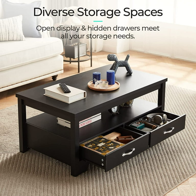 サイドテーブル・ナイトテーブル・ローテーブル TRUCK FURNITURE IB COFFEE TABLE LINSY HOME Rectangular Farmhouse Wood Coffee Table for