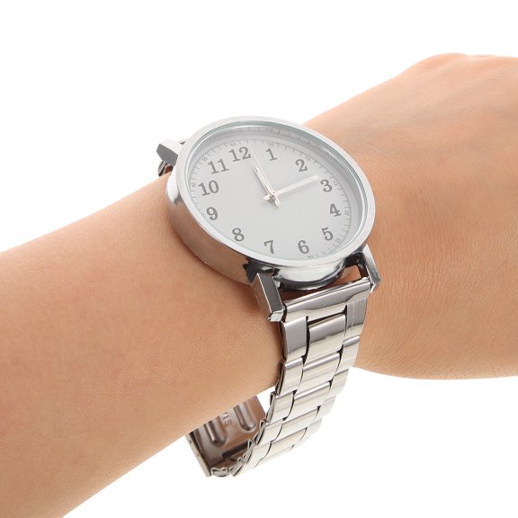 FRCOLOR Stylish Wrist Watch for Women and Men with Steel Band, and Elegant, Size 8.00X4.40X4.30CM