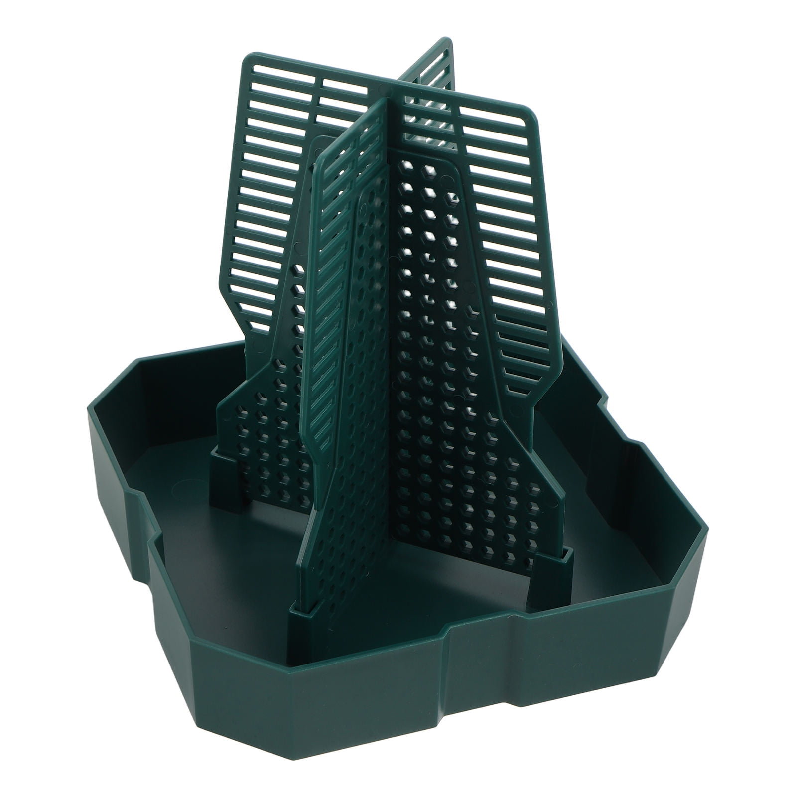 Healifty Escape-Proof Plastic Reptile Feeding Dish with Timed Feeding Feature for Convenient and Secure Feeding