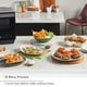 thumbnail image 4 of Horno compacto Panasonic HomeChef 7 en 1 con horneado por convección, freidora de aire, vapor, cocción lenta, fermento, 1200 vatios, 0,7 pies cúbicos con interior fácil de limpiar - NU-SC180B (negro), 4 of 5