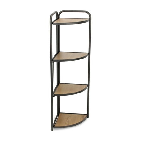 Cheungs 5955 Lefeld 4 Tier Foldable Corner Shelf