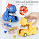 thumbnail image 2 of Juguete interactivo de competición con giroscopio inercial luminoso de aleación con un botón para lanzar un coche de dinosaurio giratorio para niño, 2 of 4
