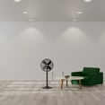 thumbnail image 3 of HUNTER - 97316 - Classic S16 Oscillating Standing Fan Adjustable Height 16 Inch 3 speeds, 3 of 10