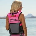 thumbnail image 2 of Ladies UR-20P Team Rider Vest | Pink / Grey | Comfort EVA Foam | Custom Name Option (2XL/3XL), 2 of 4