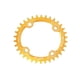 thumbnail image 1 of Toystoory Bicicleta 38T Oval estrecho ancho 104BCD bicicleta de montaña placa de bielas bicicleta rueda de cadena ciclismo platos y bielas placa Ciclismo Amarillo 34T Toystoory OD3200-07B, 1 of 6
