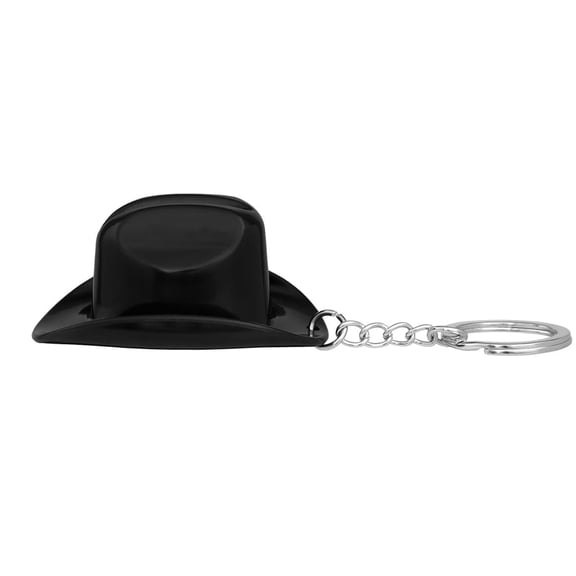 Cowboy Hat Bottle Opener Black, Cowboy Hat Rustic Western Cowboy Keychain Portable Cap Keychain Beer Openers Theme Bar Decoration for Men and Beer Lovers