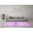 thumbnail image 3 of Ahgly Company Indoor Rectangle Persian Purple Traditional Area Rugs, 3' x 5', 3 of 4