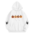 thumbnail image 4 of Chandail à Capuche d'Halloween pour Femmes, Chandail Confortable, Veste Imprimé Citrouille Mignonne, Design Mains, Tenue Décontractée Automne, 4 of 4