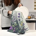 thumbnail image 6 of Coolnut Wildflowers and Herbs Kitchen Dish Towels Soft Tea Towel Set of 6 Absorbent Dishcloths Hand Towels for Drying Dish Cloths 28" x 18" Washcloth Gift, 6 of 7