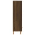 thumbnail image 3 of vidaXL Highboard Brown Oak 70x31x115 cm Engineered Wood, 3 of 5