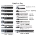 thumbnail image 2 of Langgg 48Pcs 14 Types Kit de Scie Robuste pour le Bois et l'Aluminium, 2 of 6
