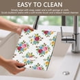 thumbnail image 4 of Placemat, Pioneer Flower Floral Print Pattern Place Mats Table Mat Set Of 2, PVC Washable Placemats for Party Kitchen Dining Decoration, 18x12 Inch, Fade Resistant, 4 of 6