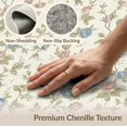 thumbnail image 6 of ODIKA 8'x10' Washable Area Rug Non-Shedding, Easy Care, Vine Whimsical Scattered Polka Dot Motifs Pink Vintage Rosebud Playful for King Size Bedroom Under Bed, Master Suite, 6 of 7
