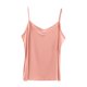 thumbnail image 2 of Puntoco Tops sin mangas para mujer Camiseta de verano informal a la moda con escote en V y color liso para mujer Camiseta cómoda y regular, 2 of 5