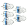 thumbnail image 1 of Leurre de Bar Léger, Ouverture Automatique Résistance à la Corrosion 5 Pcs Forme Leurre de Pêche Léger pour Eau Douce Bleu, Vert, Rouge, Blanc, 1 of 7