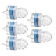 thumbnail image 5 of 5 Uds Luz De Pesca Subacuática Señuelo De Pesca Luz Forma De Diamante LED Resistencia A La Corrosión Auto Abierto Intermitente Bajo Señuelo Luz, 5 of 7