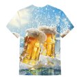thumbnail image 5 of Camisetas de Manga Corta para las Mujeres Impresas Cuello Redondo Camiseta Casual, Camisetas Casuales de Mujer, 5 of 5