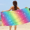 thumbnail image 4 of Harlier Microfiber Sand Free Beach Towel-Oversized Large Fast Dry Super Absorbent Lightweight Thin Bath Towels Blanket for Travel Pool Swimming Camping, 28 x 55 In, 4 of 8