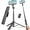 Black, variant on Selfie Stick Travel Tripod for Cell Phone with Remote Control and Phone Holder, Extendable Selfie Stick for iPhone, iPhone Tripod for Video Recording, 50 Inch, Black