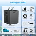 thumbnail image 4 of XUTUMM Cold Plunge Chiller with Filter, 1/3 Hp Ice Bath Water Chiller for Cold Plunge with Submersible Water Pump, Insulated Hoses, Ideal for Cold Therapy Recovery, 4 of 6