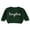 Green, variant on Baby Boy Girl Oversized Chunky Sweaters Letter Embroidered Long Sleeve Knitted Pullover Tops Fall Winter Clothes
