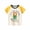 Yellow, variant on Odeerbi Toddler Kids Boys Cotton T-shirt Round Neck Short Sleeve Tops 2025 Fashion English Print Shirts Yellow