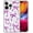 Cute Girl Bow Heart Purple, variant on Case for iPhone 14 Plus Design On Clear Base, Slim Protective Soft TPU Bumper, Anti-Drop Phone Cover Case for Women Girls Case for iPhone 14 Plus - Cute Girl Bow Heart Red